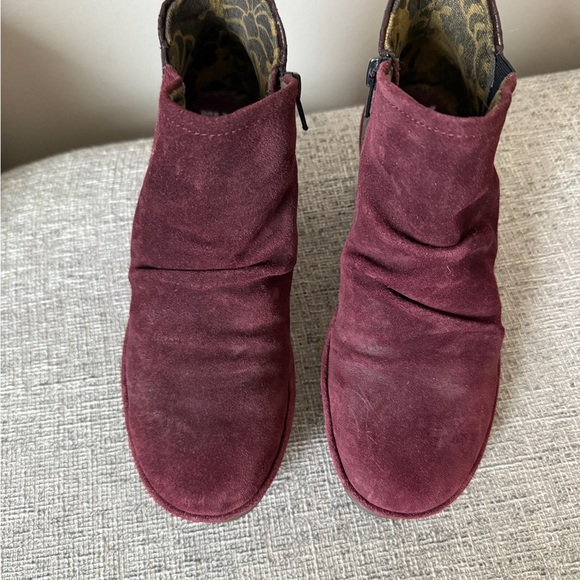 FLY London Women's Ankle Boot Wedge wine 37 - Picture 5 of 12